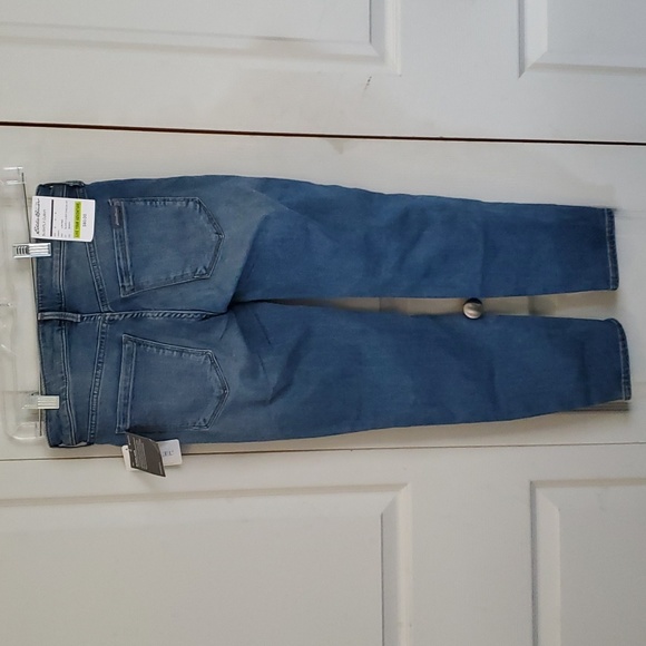 Eddie Bauer Womens Slightly Curvy Skinny Jeans Size 2 Petite NEW - Picture 4 of 5